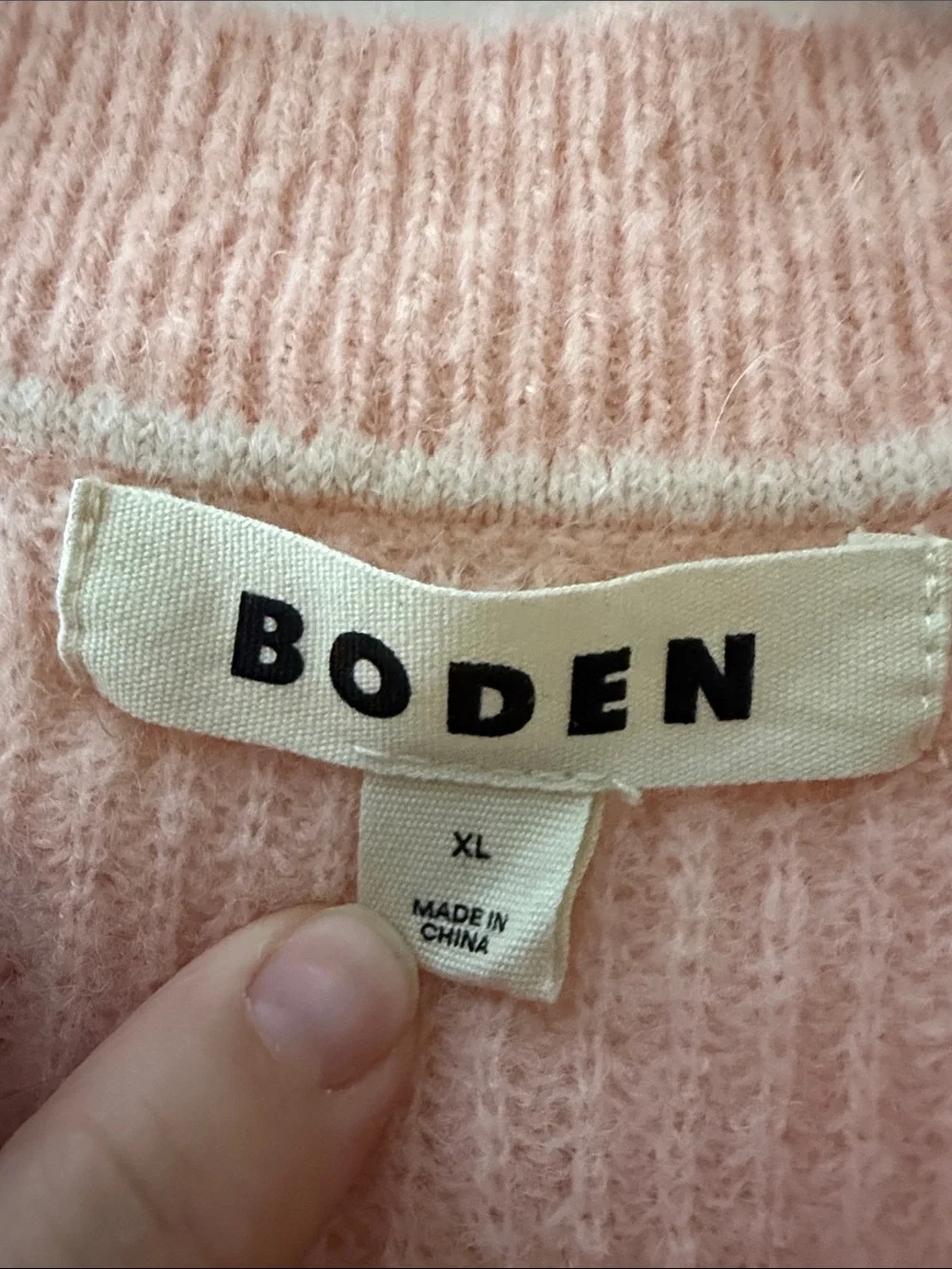 Boden soft pink